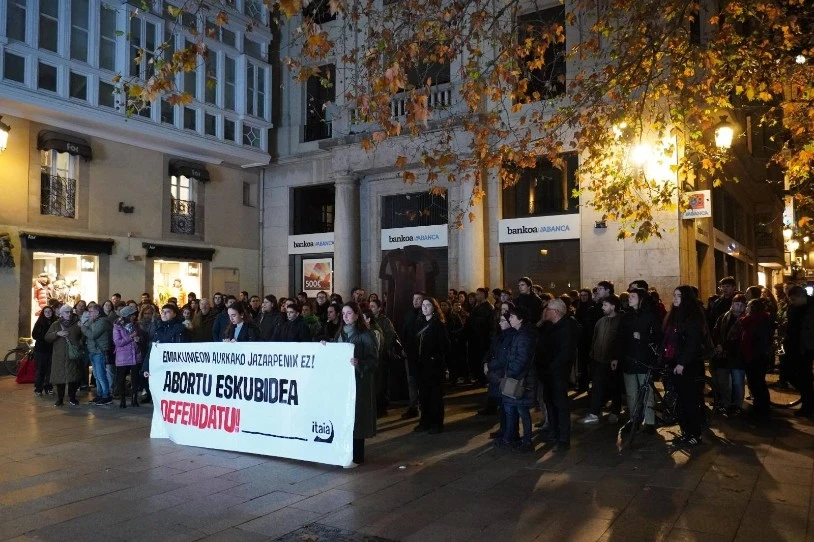 Donostian, antiabortistei aurre egingo die Itaiak asteazkenean