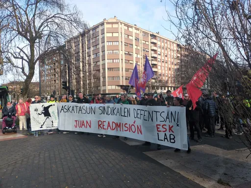 Mobilizazioei ekin diete berriz Gasteizko lorezainek, kaleratze baten kontra