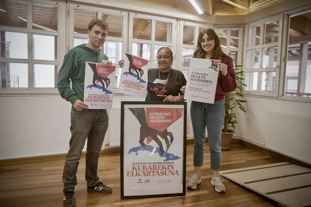 Kubara bidaltzeko oinarrizko produktuen bilketa egingo dute EHKSk eta IASek, Euskadi-Cuba elkartearekin