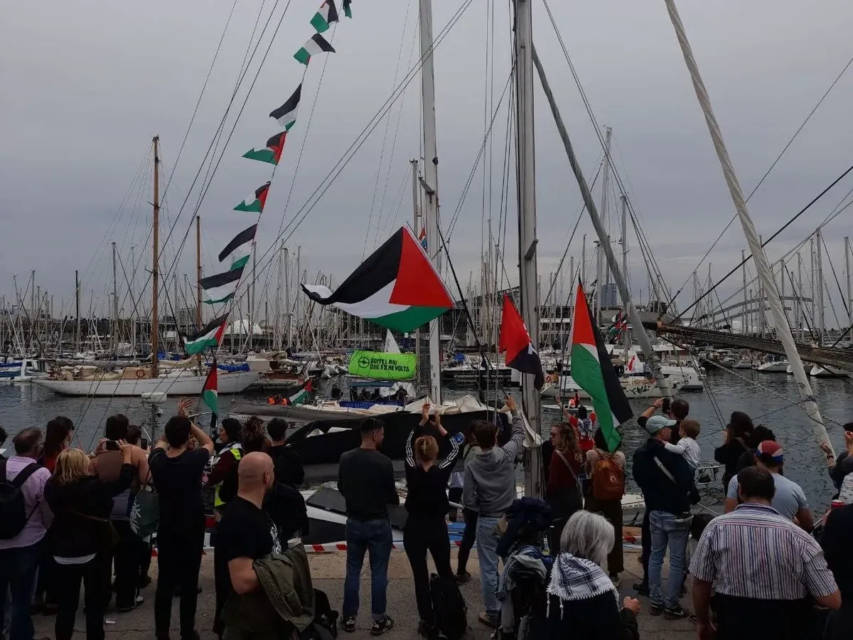 Bartzelonatik Gazarantz irten da Global Sumud Flotilla