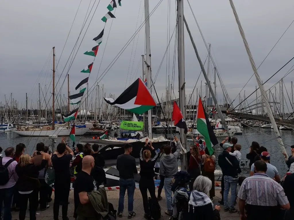 Bartzelonatik Gazarantz irten da Global Sumud Flotilla