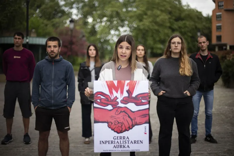 Maiatzaren Lehenean, gerra inperialistaren aurka hartuko ditu Iruñeko kaleak EHKSk