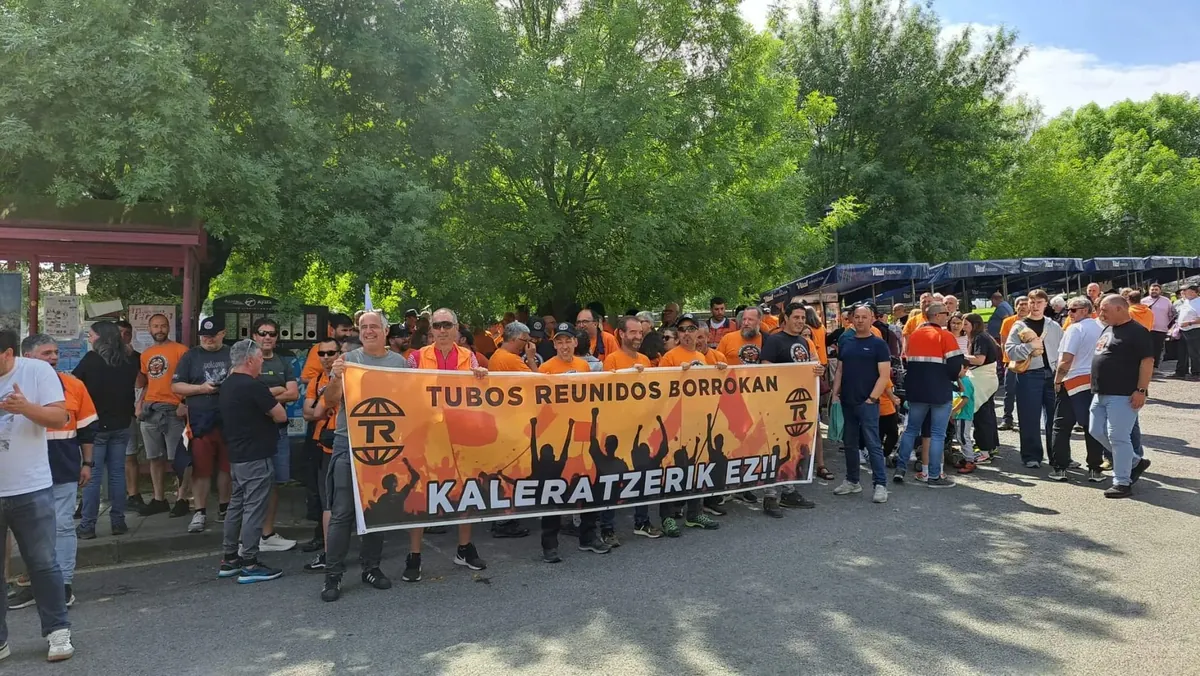 Tubos Reunidosek hartzekodunen konkurtsoa aurkeztu du: 1.000 enplegu baino gehiago arriskuan