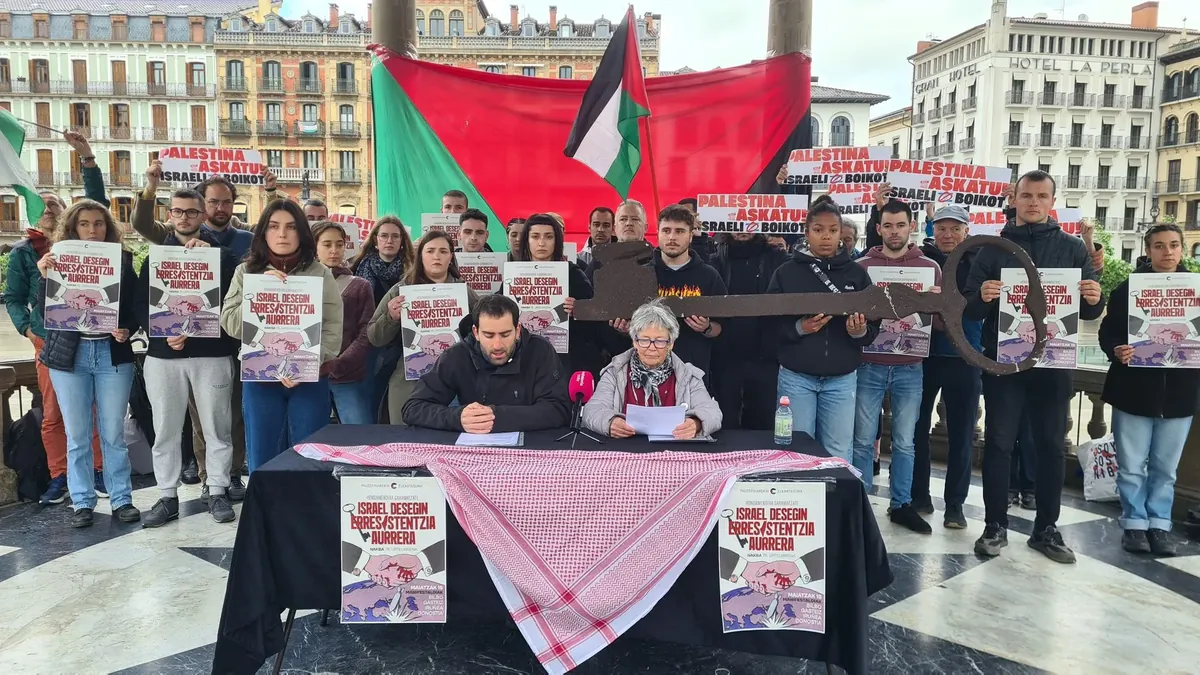 Nakbaren 78. urteurrenean mobilizatzera deitu du Palestinarekin Elkartasunak