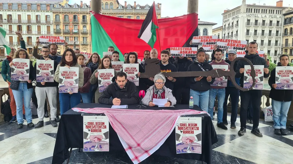 Nakbaren 78. urteurrenean mobilizatzera deitu du Palestinarekin Elkartasunak