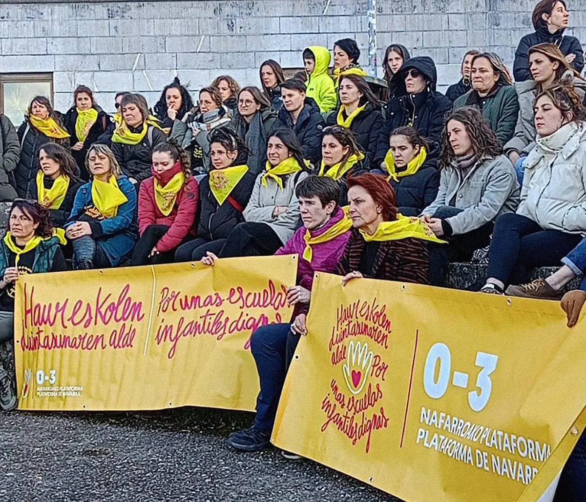 Nafarroako 0-3 plataforma: beste urte batez borrokan