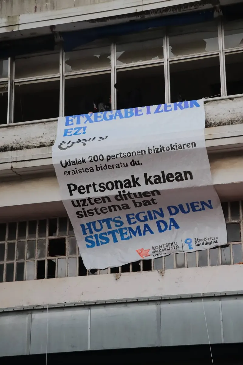 Jolastokietako etxegabetzeak azkartu nahi ditu Donostiako Udalak, azken sutearen ondoren