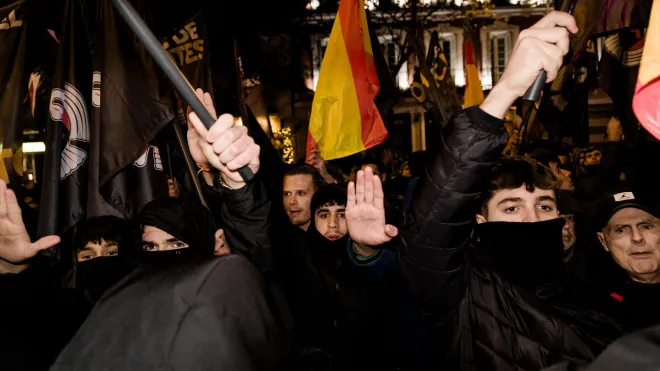Madrilgo erdigunean manifestazio falangista bat baimendu du Espainiako Gobernuaren Ordezkaritzak