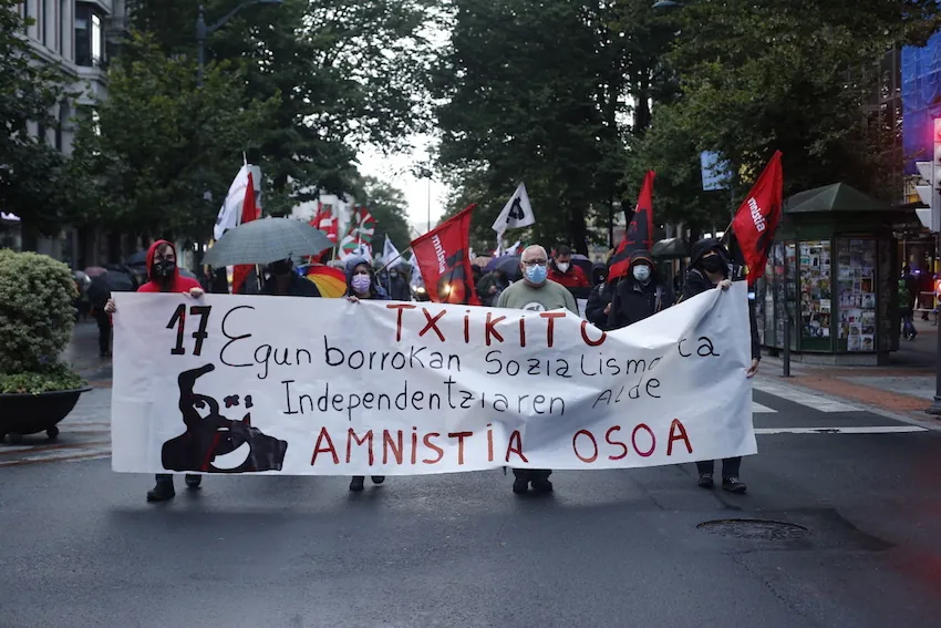Gose-greba bukatutzat eman du Iñaki Bilbao preso politikoak