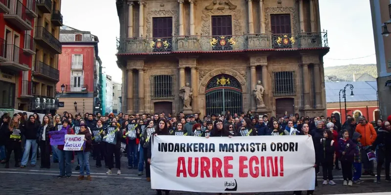 Itaiak protestak antolatu ditu Arguedasen izandako azken erailketa matxista salatzeko