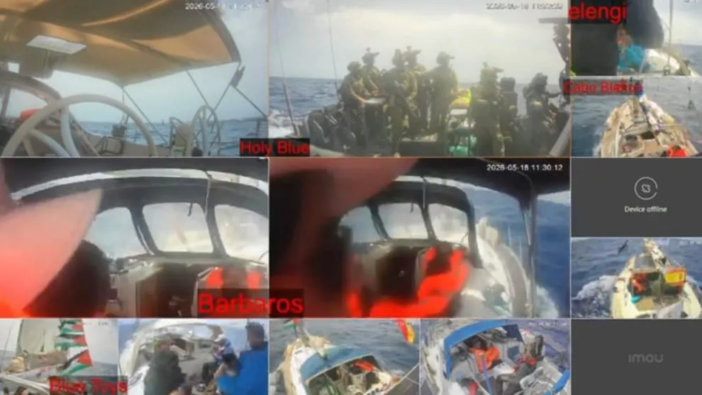 Flotillako 100 bat kide atxilotu ditu Israelek, tartean lau euskal herritar