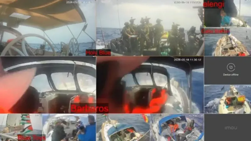 Flotillako 100 bat kide atxilotu ditu Israelek, tartean lau euskal herritar