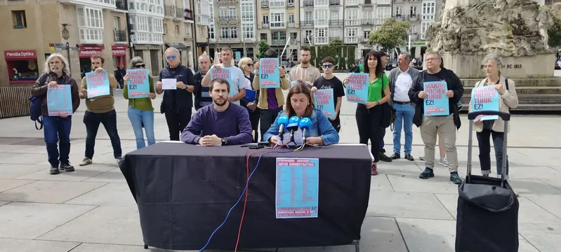Larunbatean makroproiektuen aurka mobilizatzera deitu dute Gasteizen