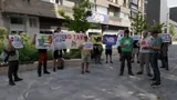AHTaren aurkako mugimenduko kide bat atxilotu zuten atzo Iruñean