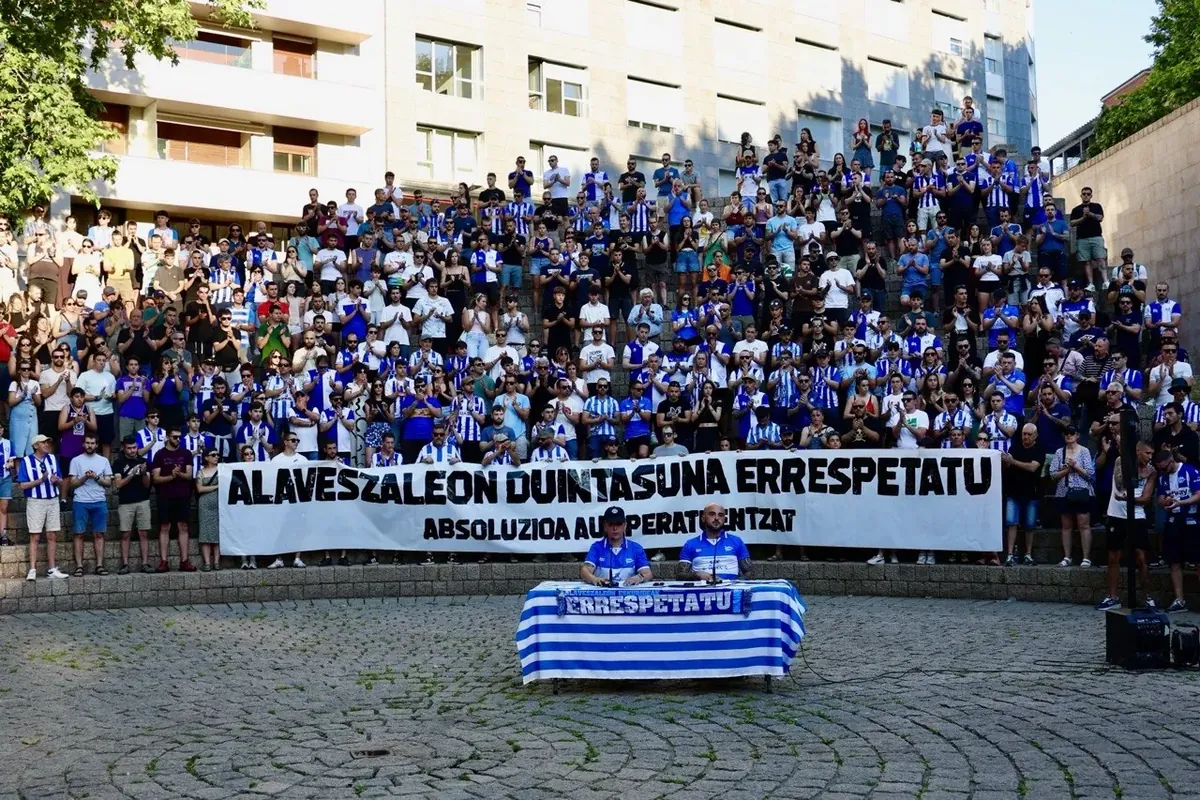 Errepresioaren aurka, alaveszaleen batasuna aldarrikatu dute