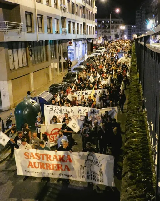 Portugaleteko Sastraka Gaztetxea epaitu dute berriz
