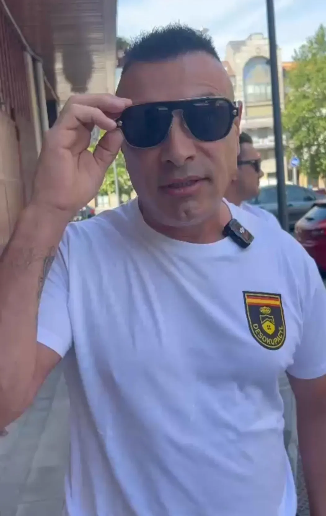 DesokupaCyLi aurre egin diote Irunen, eta ez dira itzuli