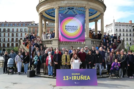 "Euskaraz bizitzeko baldintza errealak" aldarrikatuko ditu Euskalgintzaren Kontseiluak ekainaren 13an