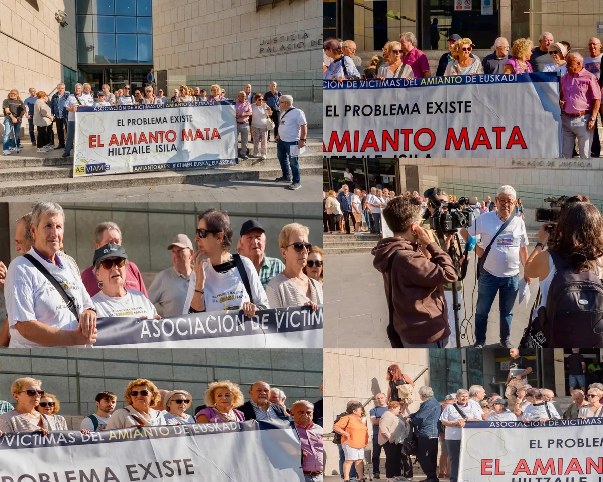Beste langile bat hil da amiantoagatik, urteko seigarrena