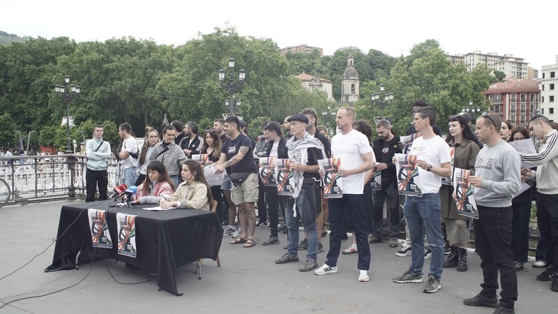 Ekainaren 20an mobilizatzera deitu dute, Jaurlaritzaren kriminalizazioa eta Ertzaintzaren bortizkeria salatzeko