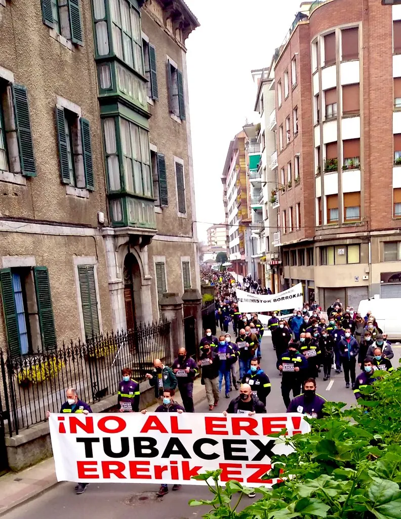Tubacexek aldi baterako lan-erregulazioa ezarri nahi du Amurrion eta Laudion