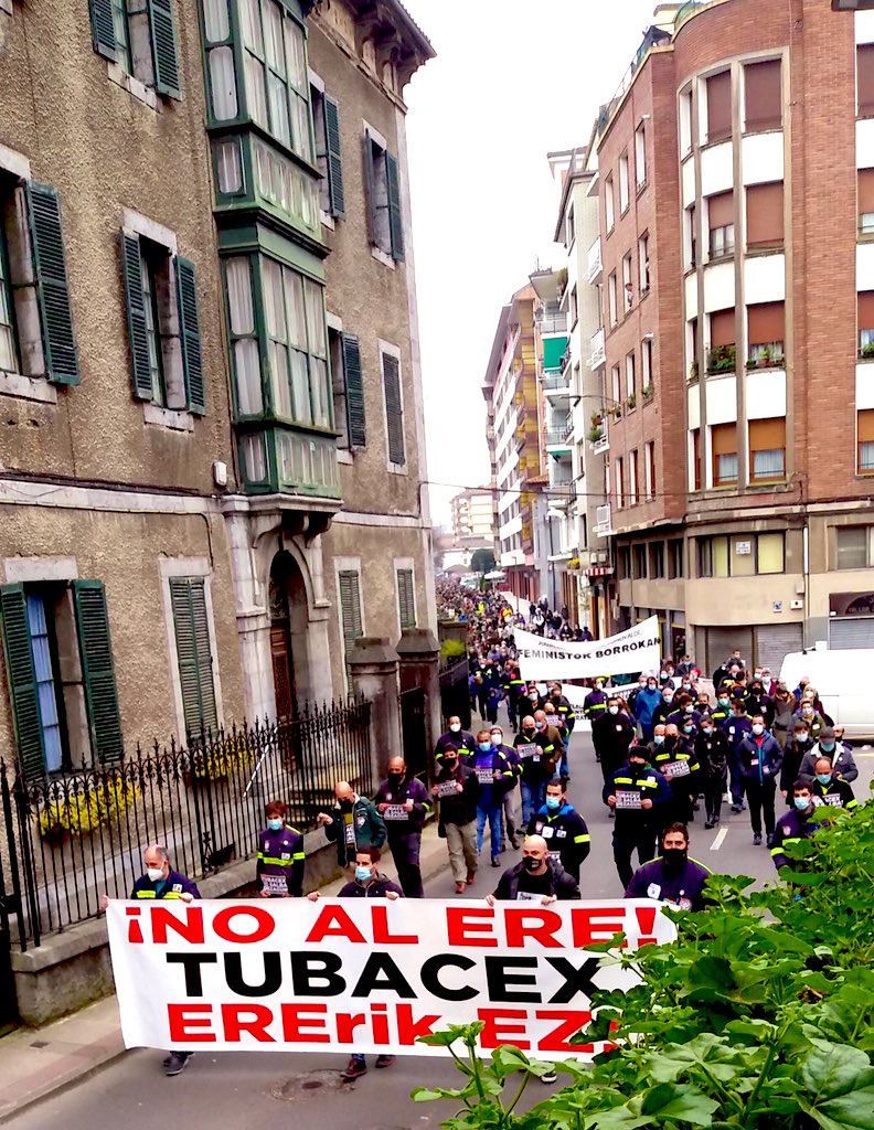 Tubacexek aldi baterako lan-erregulazioa ezarri nahi du Amurrion eta Laudion