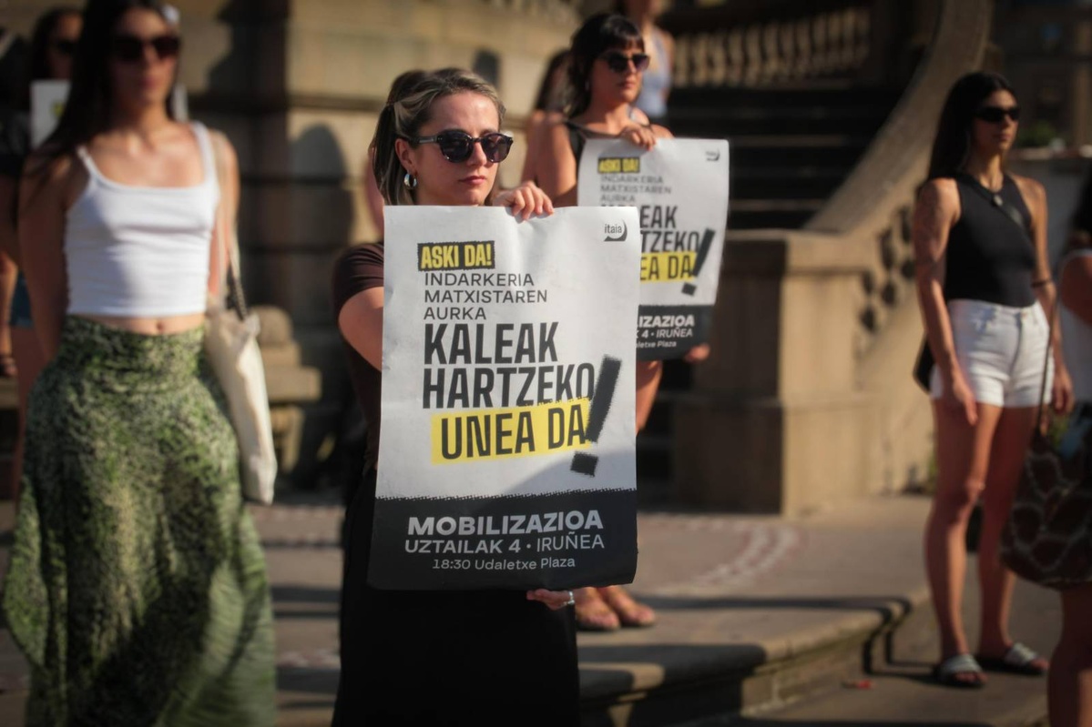 Uztailaren 4an mobilizatzera deitu du Iruñerriko Itaiak, sanferminetako talde-bortxaketaren 10. urteurrenean