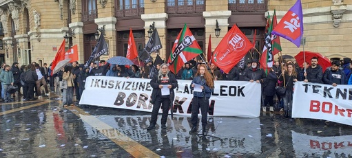 "Patronalak proposatzen duenak langileok une oro enpresaren aginduetara egotea esan nahi du"