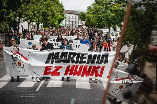 Marieneko lurrak husteko agindua eman du Baionako epaile batek
