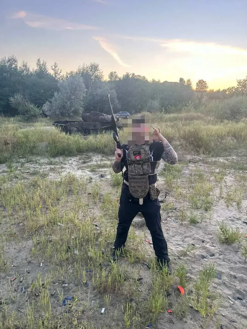 Euskal naziak Ukrainan, formakuntza militarra jasotzen