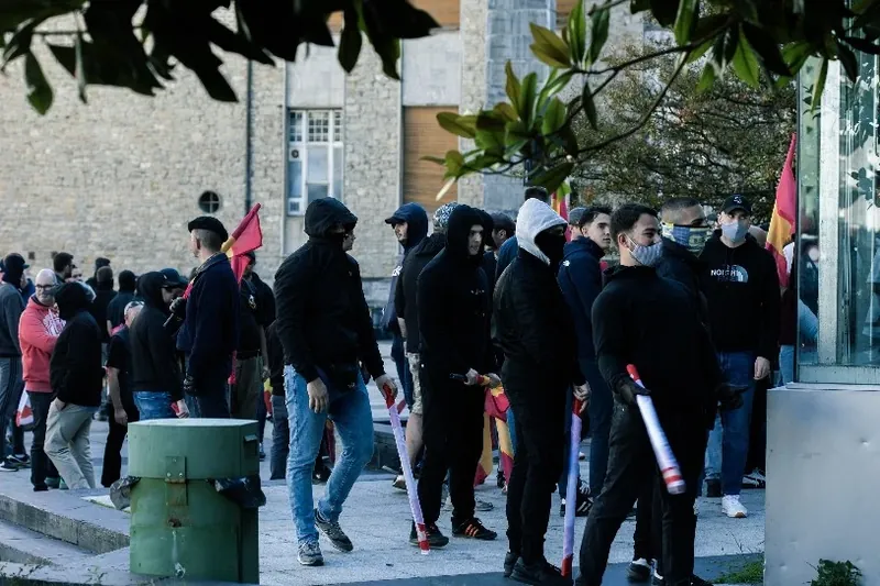 Falangearen mehatxuak salatu ditu Gogora Institutuak