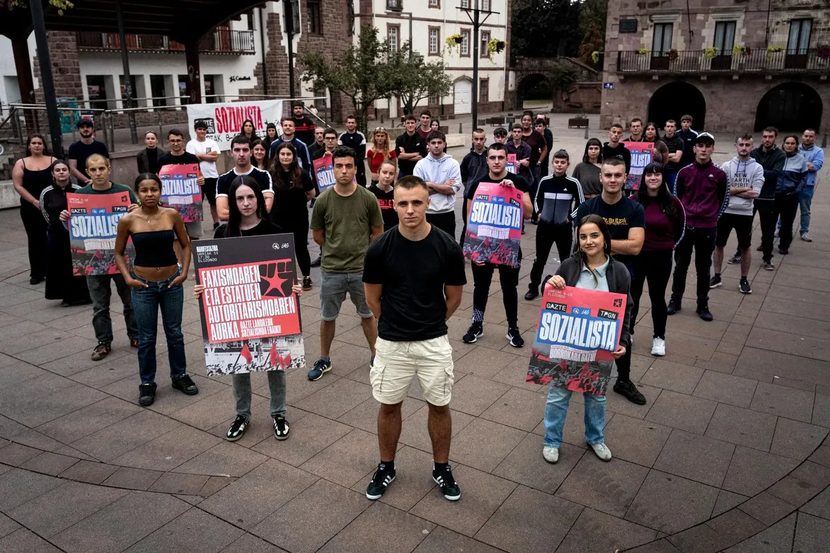 Faxismoaren eta estatu-autoritarismoaren aurka manifestatuko dira Gazte TPGN Sozialistan