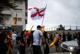 Ceutara iristean, faxisten lintxamendua jasan du Negu Gorriakek