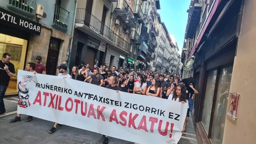 Balantzea Iruñerrian: antifaxismoaren kontrako 4 operazio polizial eta faxisten aurkako 0 azken urtean