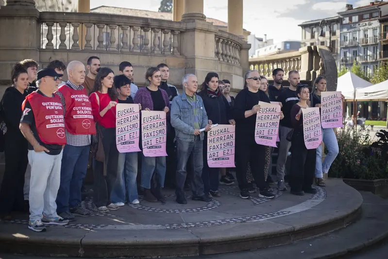 Urriaren 15ean faxismoaren aurka mobilizatzera deitu dute Iruñean