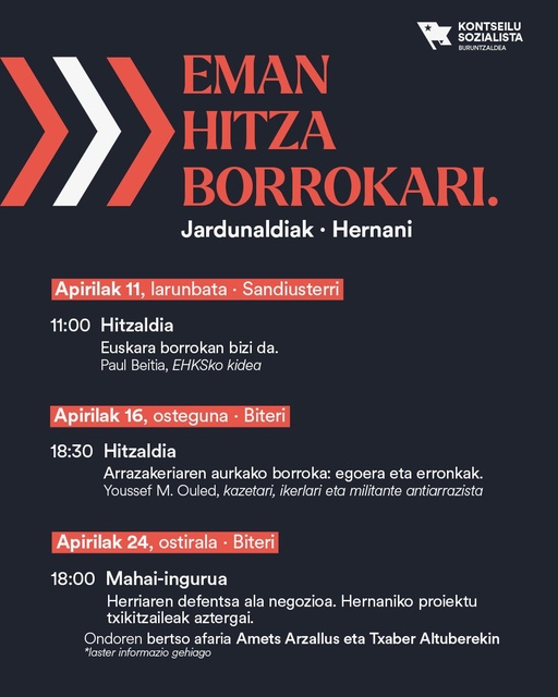 Eman hitza borrokari