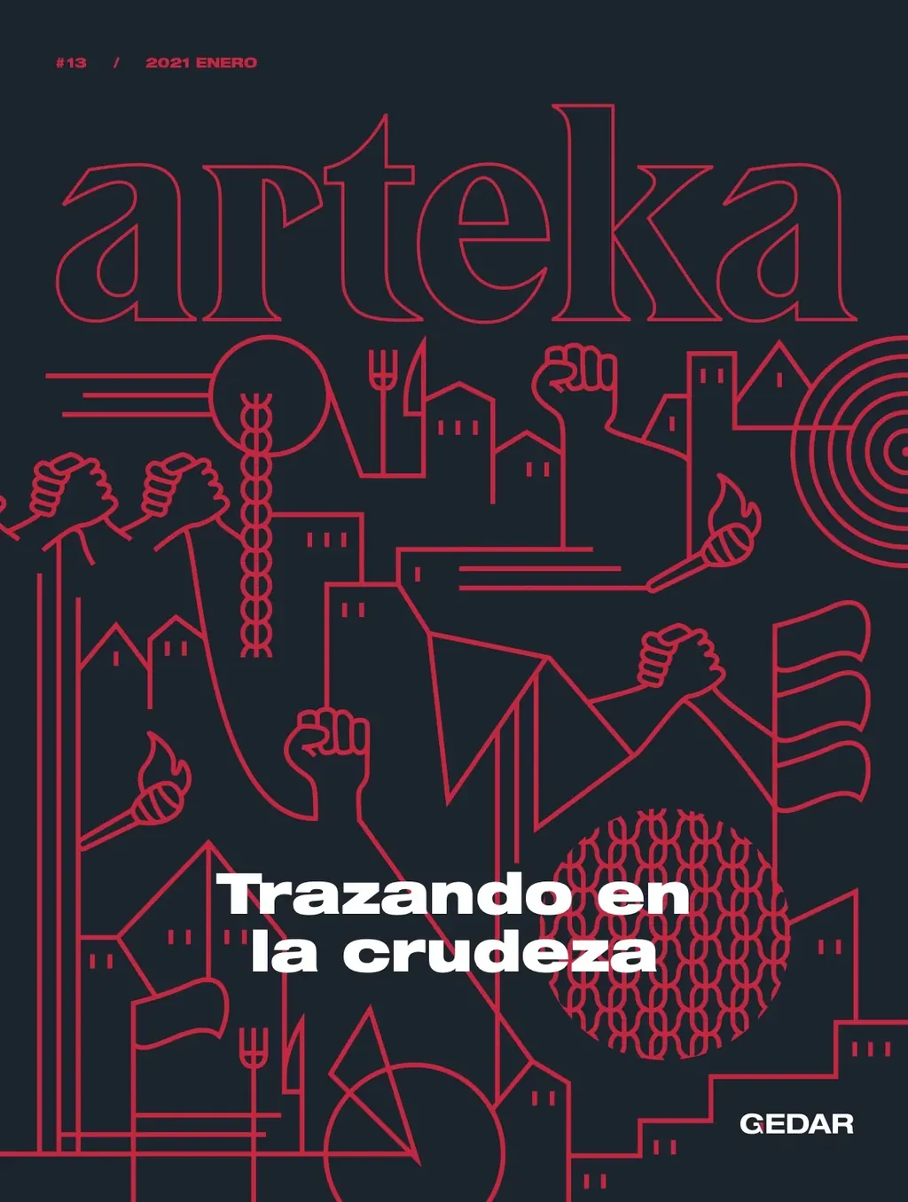 Trazando en la crudeza 