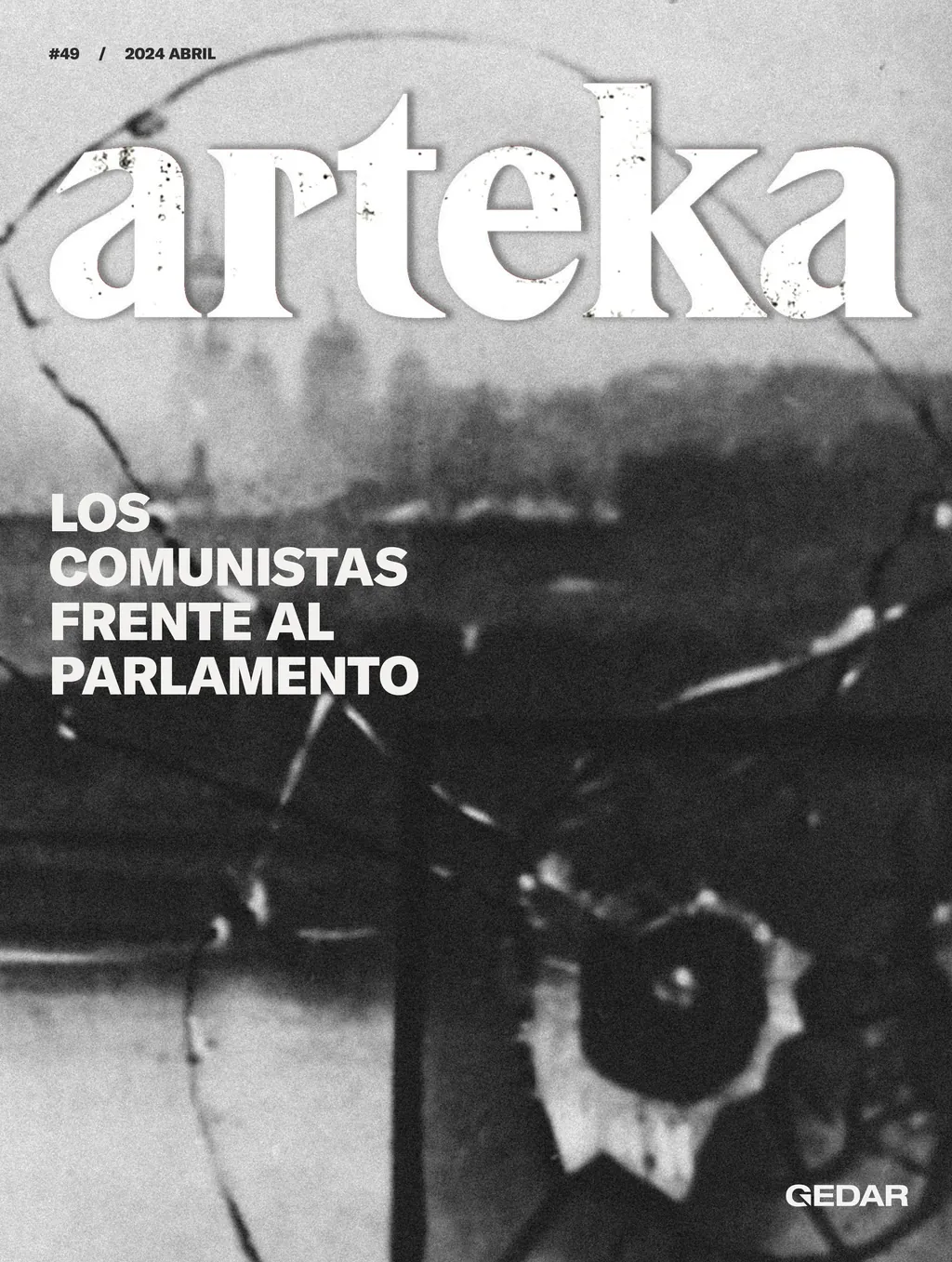 Los comunistas frente al parlamento 